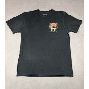 LCM International Japanese Travel Co Graphic TShirt Men Large Black Sun Mountain